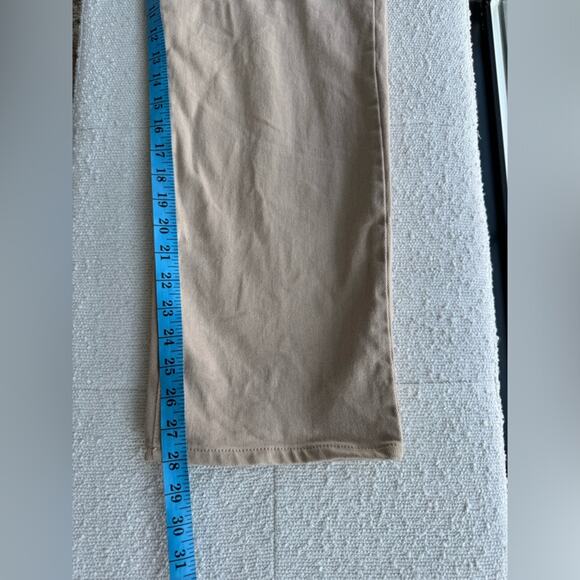 Aritzia Wilfred Free Modern Utility High Rise Straight Leg Tan Pants Size 4 - Picture 9 of 9